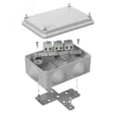 Коробка огнестойкая для о/п 40-0300-FR2.5-4 Е15-Е120 RAL7035 100х100х50 (14 шт/кор)