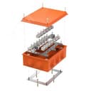 Коробка огнестойкая для о/п 40-0320-FR2.5-40 Е15-Е120 200х150х75 RAL2004 Промрукав (5 шт/уп) 40-0320-FR2.5-40