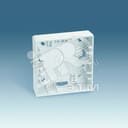 Коробка для наруж установки 27620-65, 156х85х37мм, белый