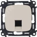 Розетка Valena ALLURE информационная одиночная RJ45 категория 5е UTP лицевая панель слоновая кость