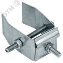 Держатель проводника круглого 6-10мм для конструкций h=70мм оцинкованная сталь HDZ IEK