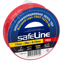 Изолента ПВХ красная 19мм 20м Safeline Росэл