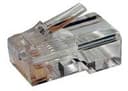 Разъем RJ-45 под витую пару, кат 5 Hyperline PLUG-8P8C-U-C5 (100шт)