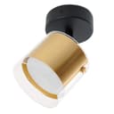 Светильник Feron HL3891 LUMINA настеннопотолочный под лампу GX53 золото черный 48797