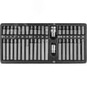 Набор вставок-бит 10 мм DR с переходниками, 40 предметов Jonnesway