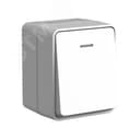 AtlasDesign PROFI IP54 открытой установки 1-клавишный выключатель с подсветкой 10 АХ, серый