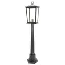 Светильник садовопарковый Feron PL756 столб 60W E14 230V черный 51282