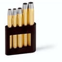 Набор натяжек для заклепок DIN 6434, 5 пр., заклепка 2/3/4/5/6 мм, 8-гранный профиль, на подставке