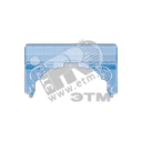 Крышка из оргстекла для надписи 10?53 мм прозрачная