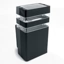 Светильник садовопарковый Feron DH0806 на стену вверх E27 230V черный 41153