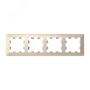 ATLASDESIGN AIR 4-постовая РАМКА, БЕЖЕВЫЙ/дымчатый белый