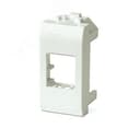 VIVA Адаптер для информационныxразъемов Systimax белый 1 модуль 76609B DKC