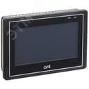 Панель оператора общепром. 7" резистивный экран, черная. Корпус: пластик, 1хEthernet, 2хRS485/232, 2xUSB, 24В DC