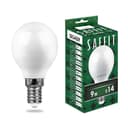 Лампа светодиодная SAFFIT SBG4509 Шарик E14 9W 6400K 55125