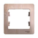 GLOSSA 1-постовая рамка, сосна