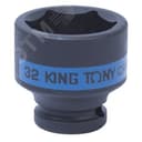 Головка торцевая ударная шестигранная 1/2", 32 мм King Tony
