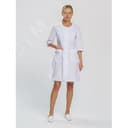 Халат женский Орхидея (тк.ТиСи), белый,44-46,158-164