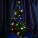 Светодиодная гирлянда Feron CL577 линейная Роса 220V мультиколор c питанием от сети 48618