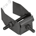 Держатель проводника круглого 6-10мм для конструкций h=70мм оцинкованная сталь TD IEK