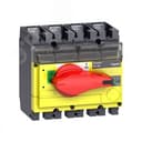 ВЫКЛЮЧАТЕЛЬ-РАЗЪЕДИНИТЕЛЬ INV250 4П КРАСНАЯ РУКОЯТКА