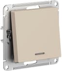 Выключатель 1-кл. AtlasDesign с подсветкой (сх.1а) 10AX мех. песочн. SE ATN001213