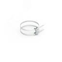 Хомут трубный двойной для изоляционной штанги D0-150мм M8