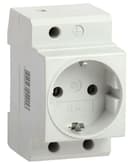 Розетка силовая РАр10-3-ОП с заземл. на DIN-рейку KARAT IEK MRD10-16