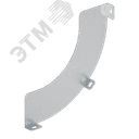 Перегородка SEP для угла CS90 H80, в комплекте с крепежными элементами и необходимыми для монтажа, ZL