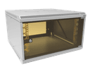 Шкаф телекоммуникационный настенный разборный МИКсистем 19" Lite 6U 600*600 дверь стекло