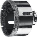 Коронка алмазная высокоскоростная для УШМ (М14) d 70мм по керамограниту и железобетону, Вакуумное Спекание, Профессионал