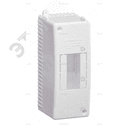 Щиток распределительный навесной на 2 модуля без дверцы белый IP30 (ЩРн-П-2)