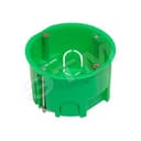 Коробка установочная 68х45мм гипрок металлические лапки индивидуальная HEGEL