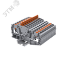 Клемма TP измерительная, Push-in, сечение 6 мм. кв., серая