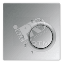 Крышка для регулятора температуры воздуха помещений  полированный хром JUNG