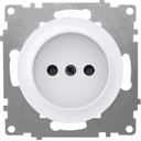 Розетка без заземления, винтовые контакты, цвет белый (серия Florence) 2172766 ССТ