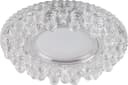 Светильник встраиваемый с LED подсветкой Feron CD941 потолочный MR16 G53 прозрачный 32654