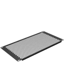 Фальш-панель 6U, перф., черный RAL 9004 SYSMATRIX BP 0068.900