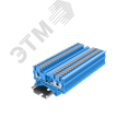 Клемма TP 1-2 проходная Push-in, сечение 2,5 мм. кв., синяя