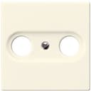 Накладка для телевизионной розетки (TV-FM) Серия A500 Материал- дуропласт Цвет- слоновая кость A561PLTV JUNG