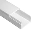 Кабель-канал 40х25х2000мм. в П\Э (30м/уп) белый 2-й замок. Промрукав PR.0540251