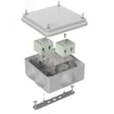 Коробка огнестойкая для о/п двухкомпонентная 60-0300-FR6.0-12 Е15-Е120 RAL9005 100х100х50 (14 шт/кор) Промрукав