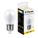 Лампа светодиодная Feron LB550 Шарик E27 9W 2700K 25804