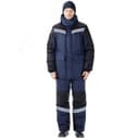 Костюм мужской Брансфилд Юниор утепленный, цв. т.синий-черный, п/к, р. 88-92/170-176