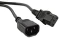 Кабель питания монитор-компьютер Hyperline PWC-IEC13-IEC14-3.0-BK IEC 320 C13 - IEC 320 C14 (3x1.0)