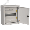TITAN 5 Корпус металлический ЩРн-12 (1х12) 335х310х140мм IP31 серый (одна дверь) IEK