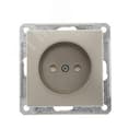 W59 Розетка скрытая без заземления в рамку шампань RS16-151-4-86 Systeme Electric