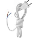 Шнур сетевой с вилкой ПВС 2х0,75-26 белый 3,0 м 99927936 УПП-5 ВОС г.СПб