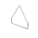 Хомут двускатной крышки лотка универсальный 200х80, толщина 1,0 мм, Сендзимир цинк