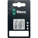 Бита 851/1 Z PH SB вязкая твердость хвостовик 1/4 C 6.3 2 шт PH 2X25 мм с держателем-еврослот WERA