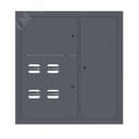Щит этажный 4 кв. RAL7016 (1000х950х150) EKF PROxima